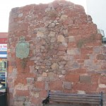 Exeter City Wall, the West Gate