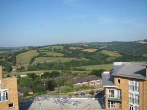 The View from Holland Hall