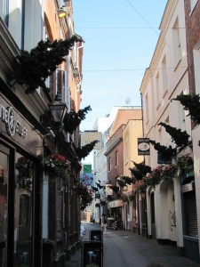 Gandy Street, inspiration for Diagon Alley