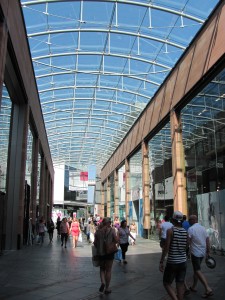 Modern Exeter Shopping District