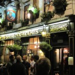 Sherlock Holmes Pub: Inside is a recreation of Holmes' office