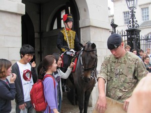 Horseguards at Buckingham