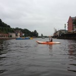 Kayaking on the Canal